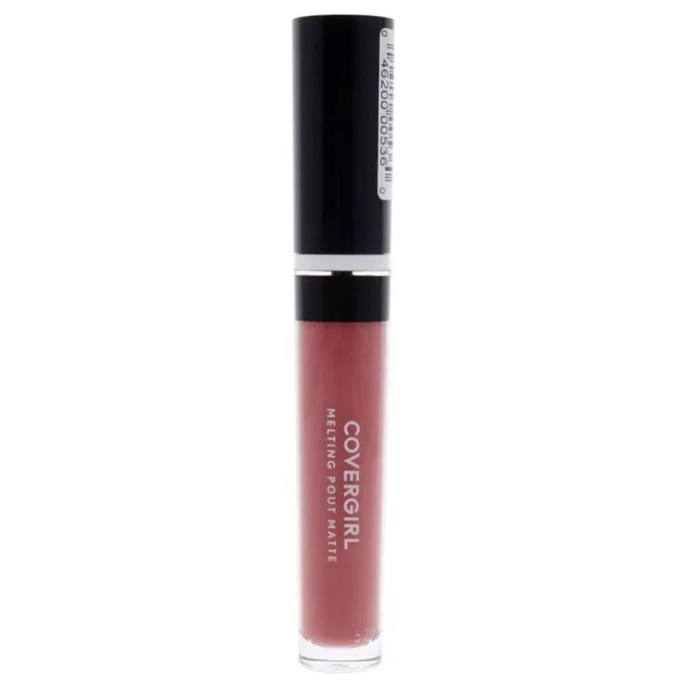 (2) Covergirl Melt Pout Matte Liquid Lipstick 310 Coral Chronicles Gray Matter